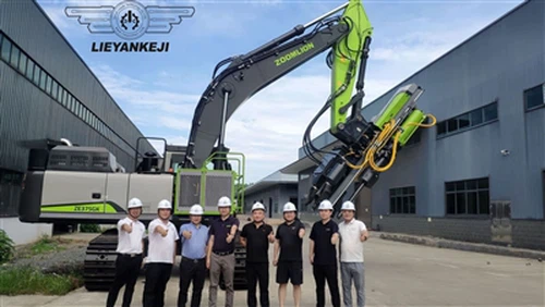 Alegerea Lieyankeji înseamnă alegerea unei mașini de foraj și de despicare in...